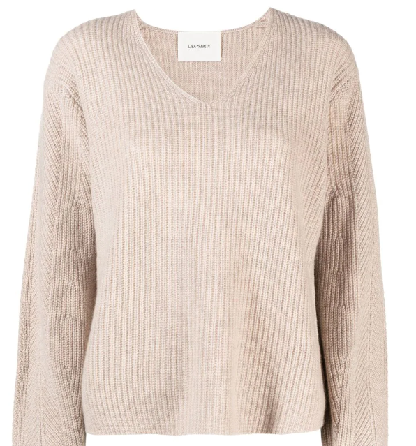 Suéter Maya de cashmere com gola V