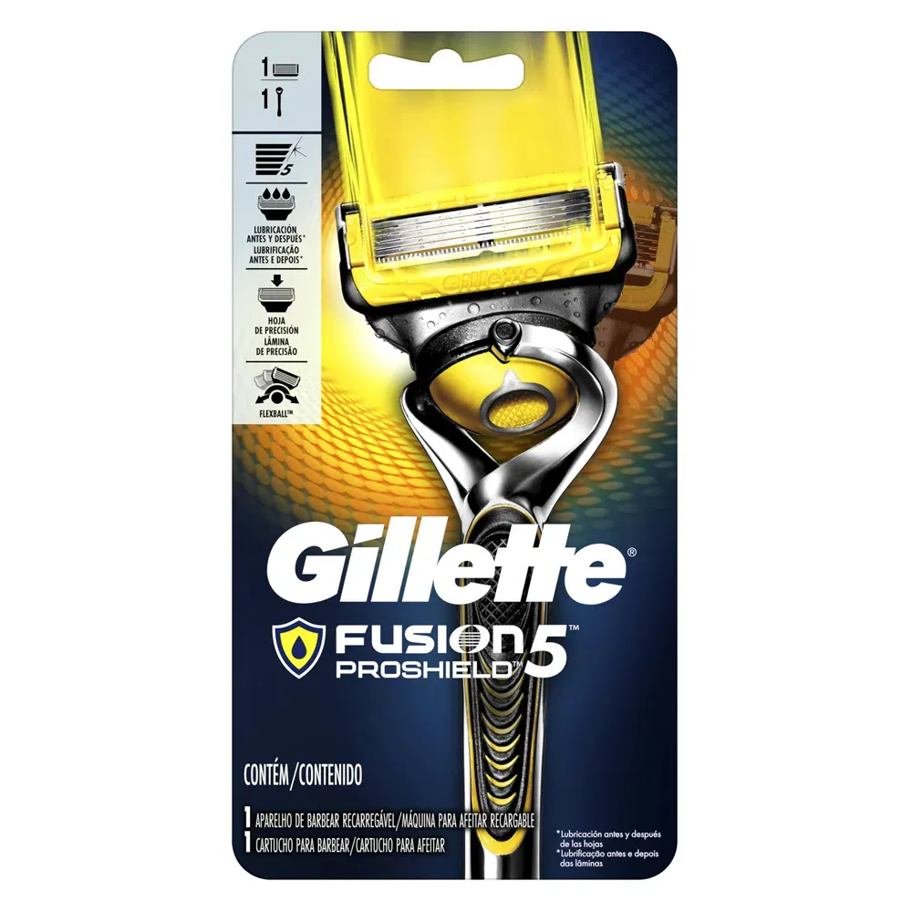 Aparelho de Barbear Gillette Fusion5 Proshield - 1 Un