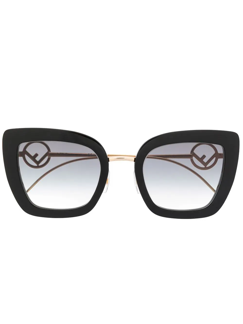 Óculos de sol gatinho oversized