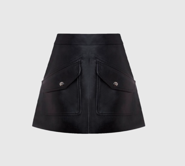 SAIA SOSSAI CURTA COURO BO.BÔ FEMININO