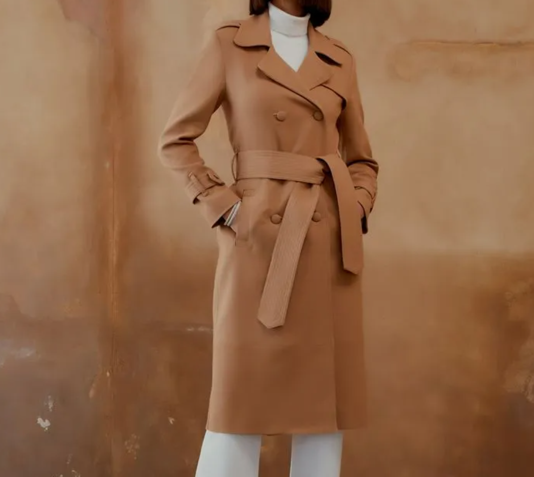Casaco Trench Coat Botões - Agilita