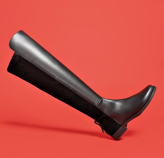 Bergen Boot In Black Leather