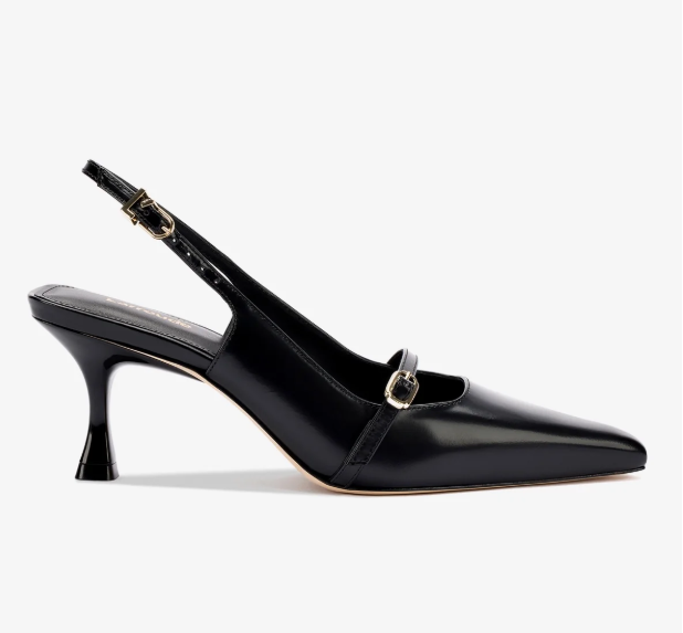 Ines Pump In Black Leather