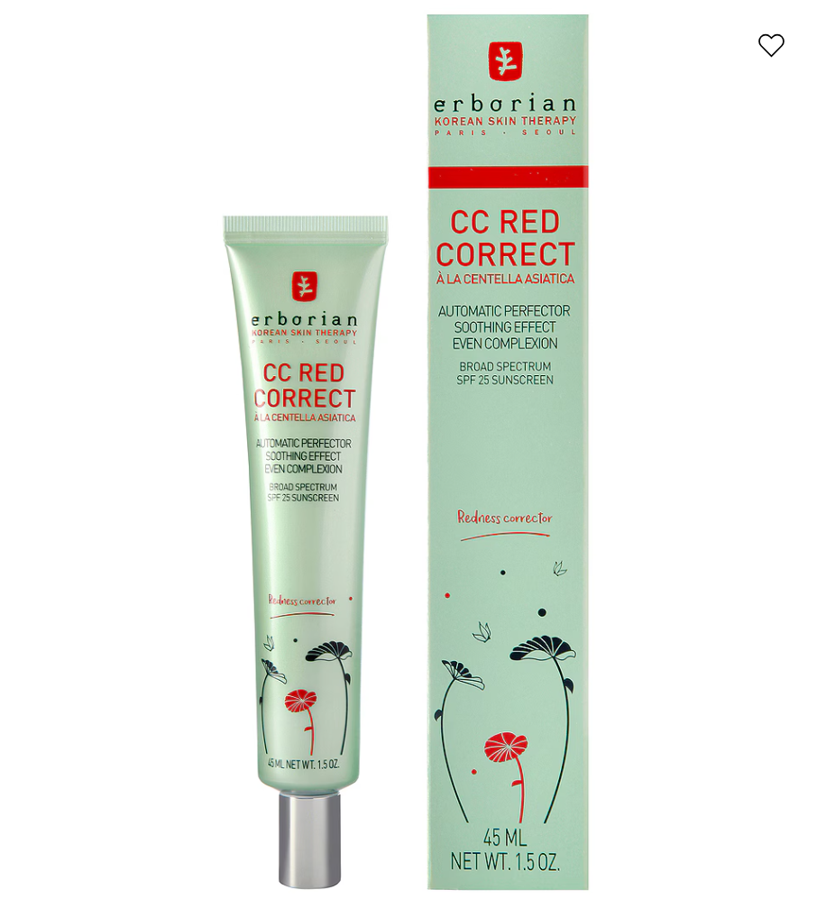 CC Red Correct Green Color Corrector SPF 25 erborian