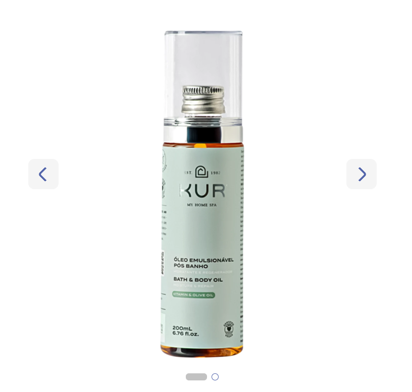 Óleo Emulsionável Pós- Banho 200ml | Kur My Home Spa