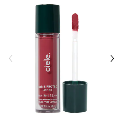 ciele blush & PROTECT SPF 50+ liquid blush