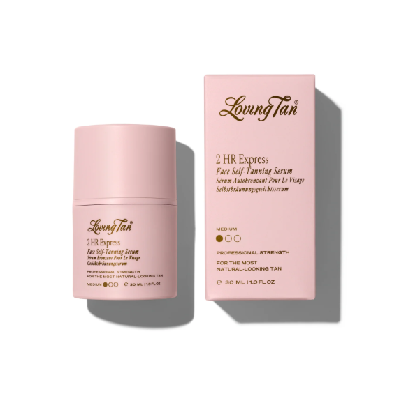 2 HR Express Face Self-Tanning Serum Medium