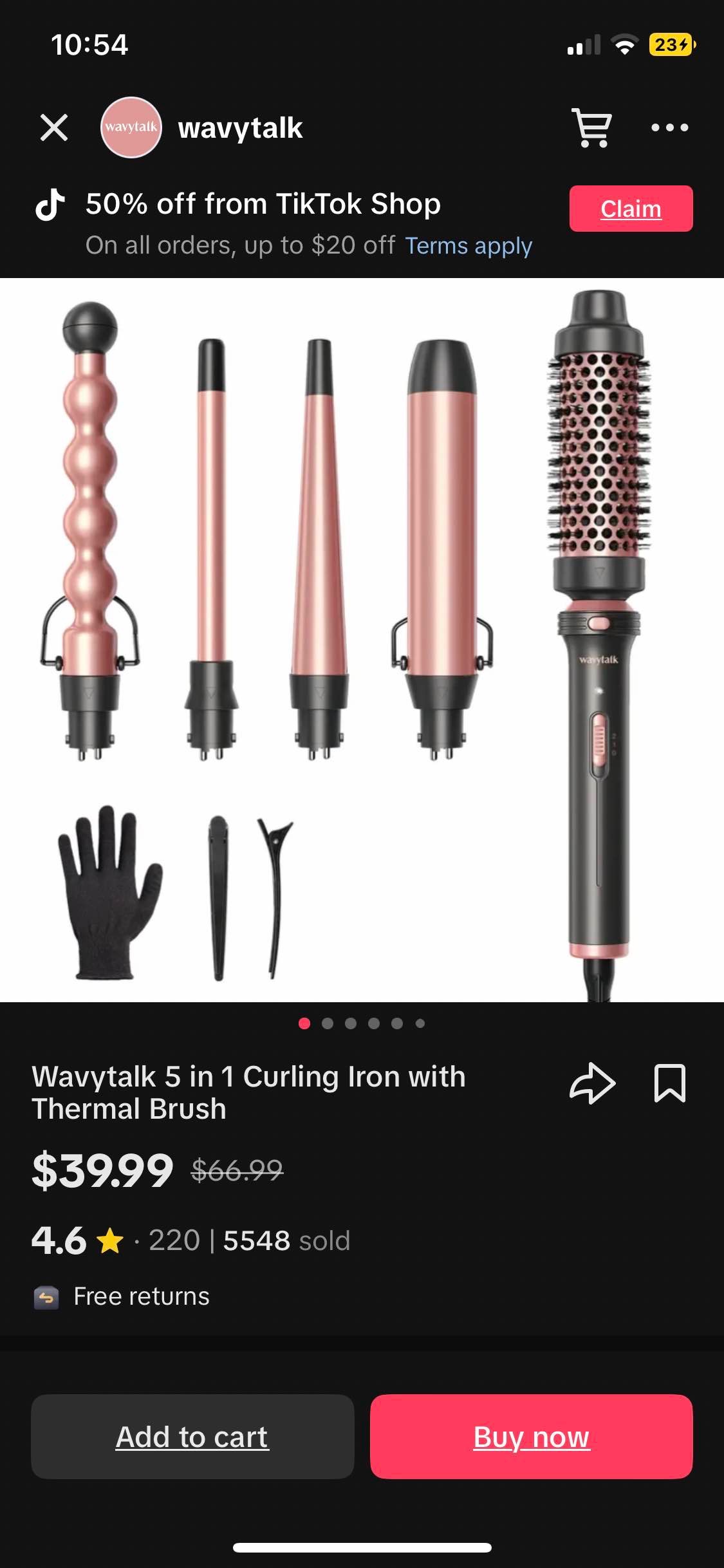curling iron