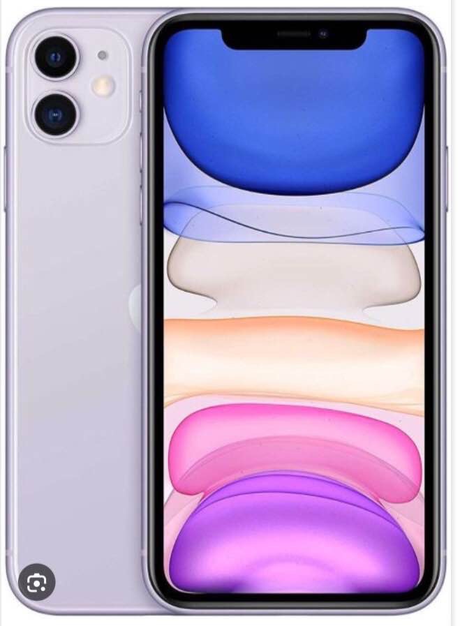 Apple iPhone 11, US Version, 64GB, Purple for AT&T (Renewed)