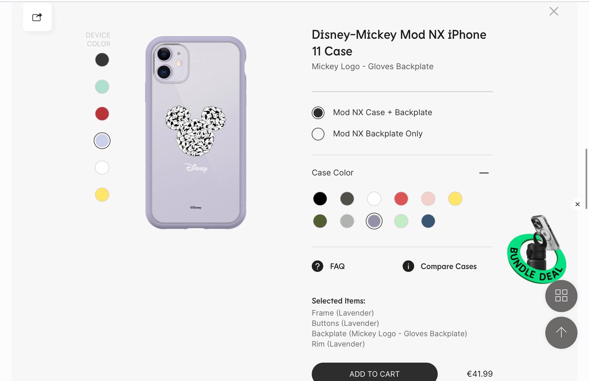 Disney-Mickey Mod NX iPhone 11 Case
