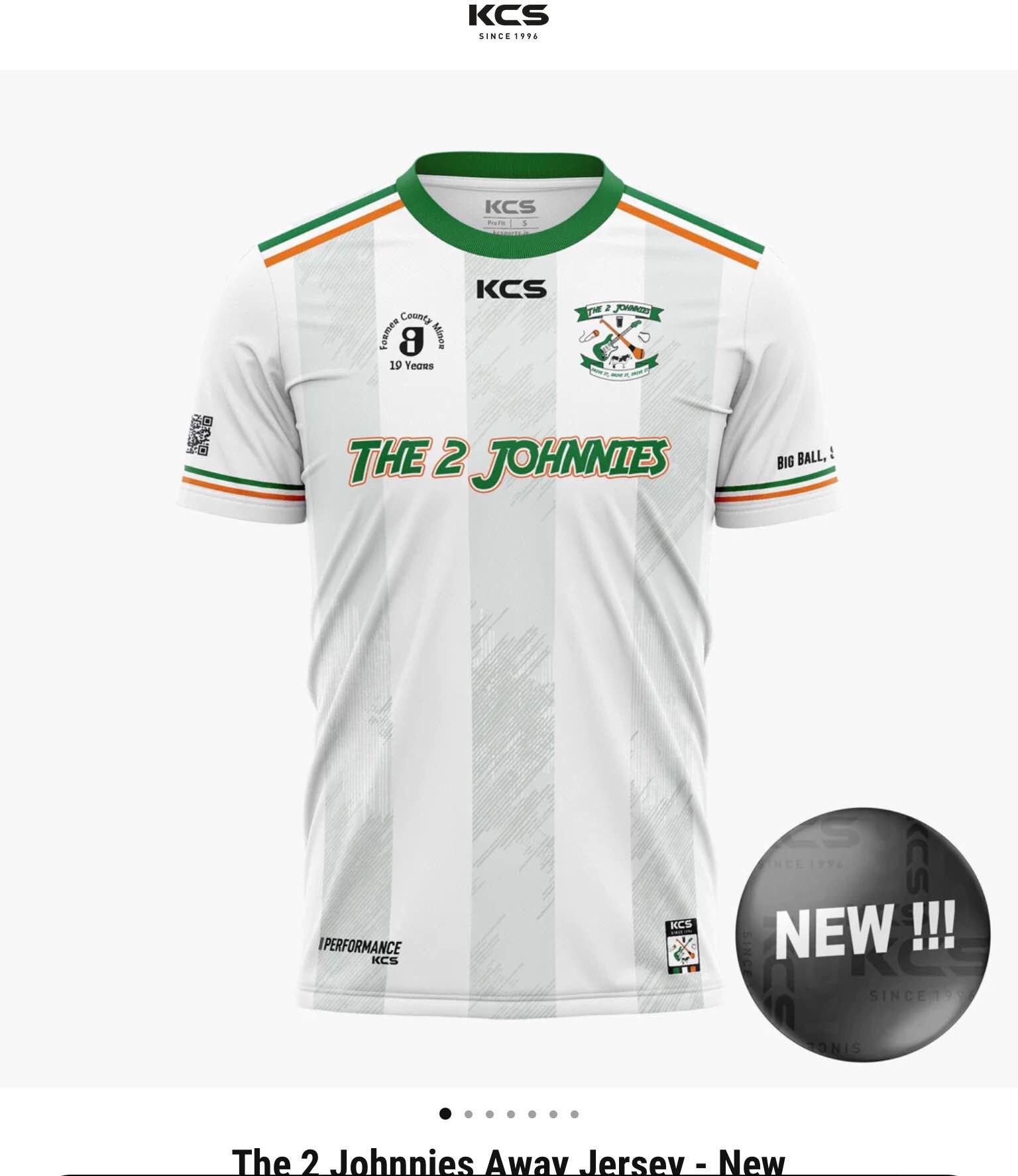 The 2 Johnnies Away Jersey - New