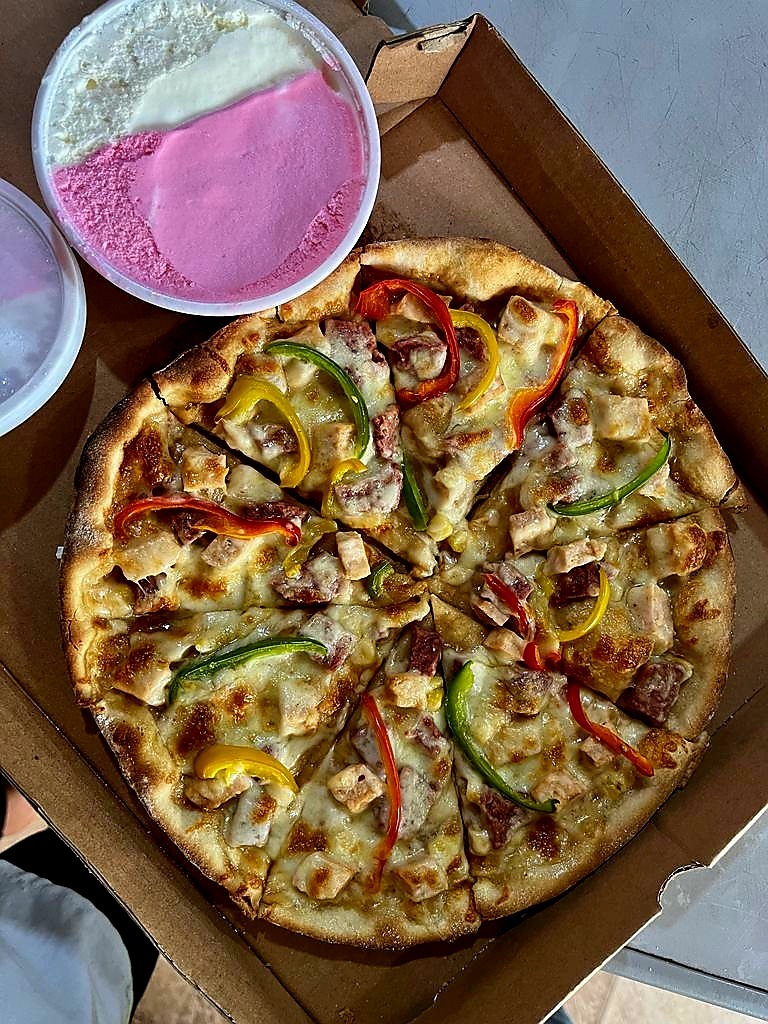 Pizza and Smoothies