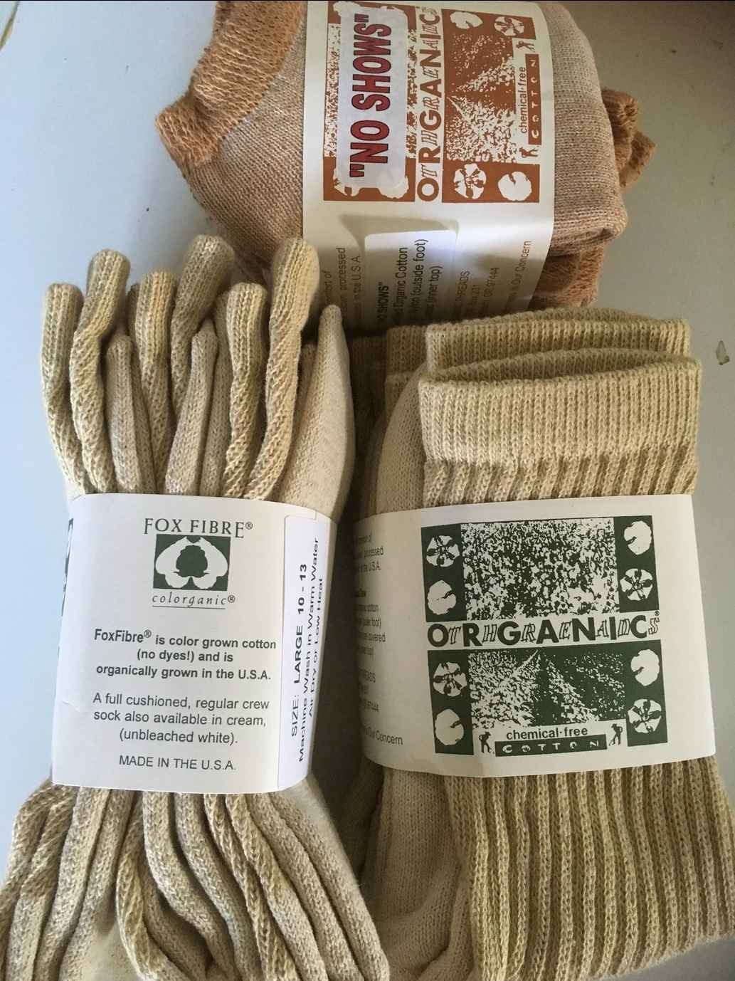 foxfibre® colorganic® socks — VRESEIS LIMITED