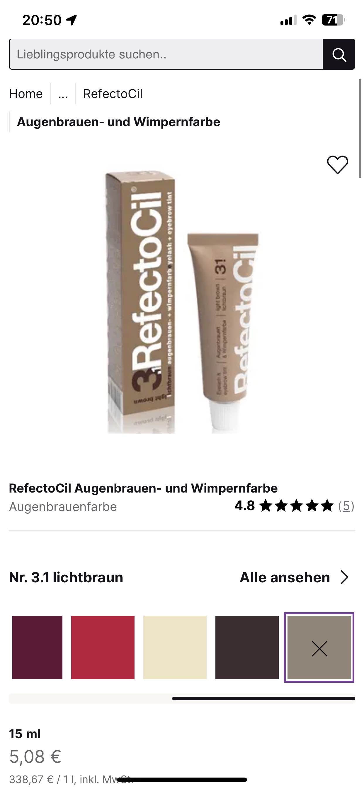 Augenbrauenfarbe - Flaconi