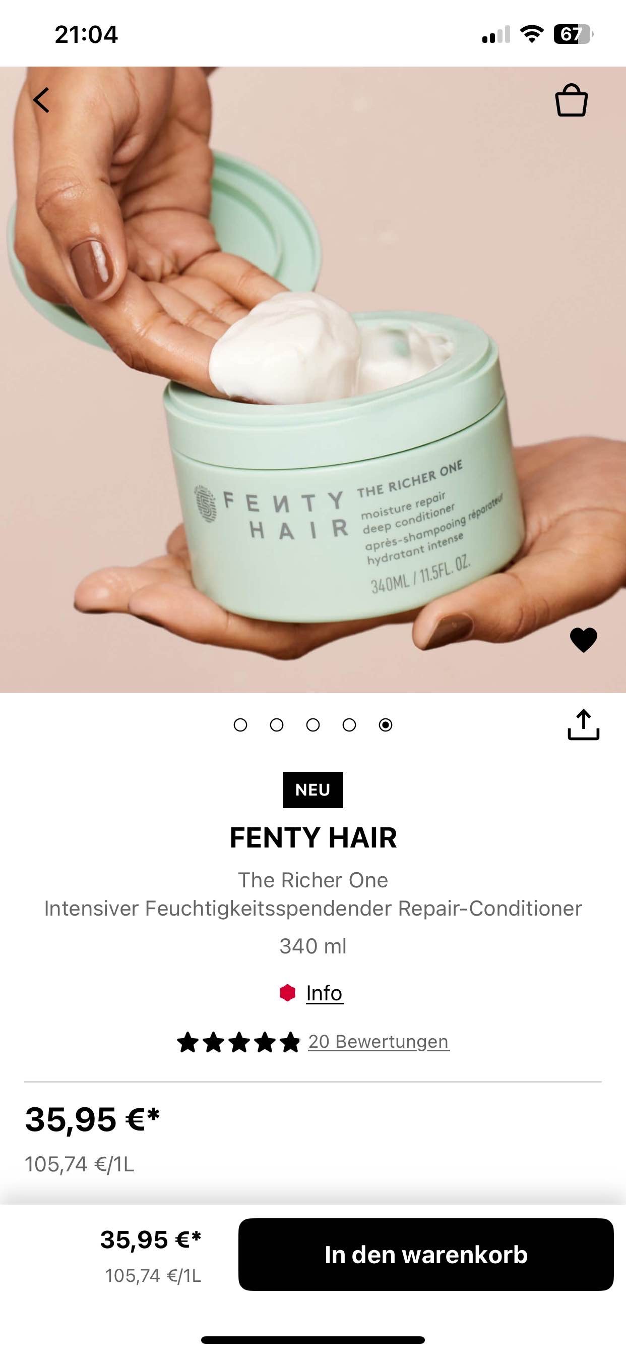 Fenty Haarmaske - Sephora