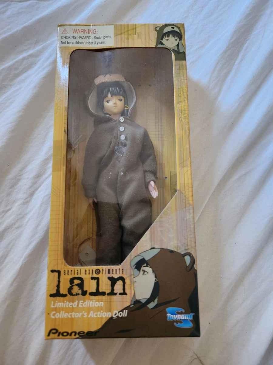 Serial Experiments Lain Limited Edition Collector's Action Doll Teddy Bear