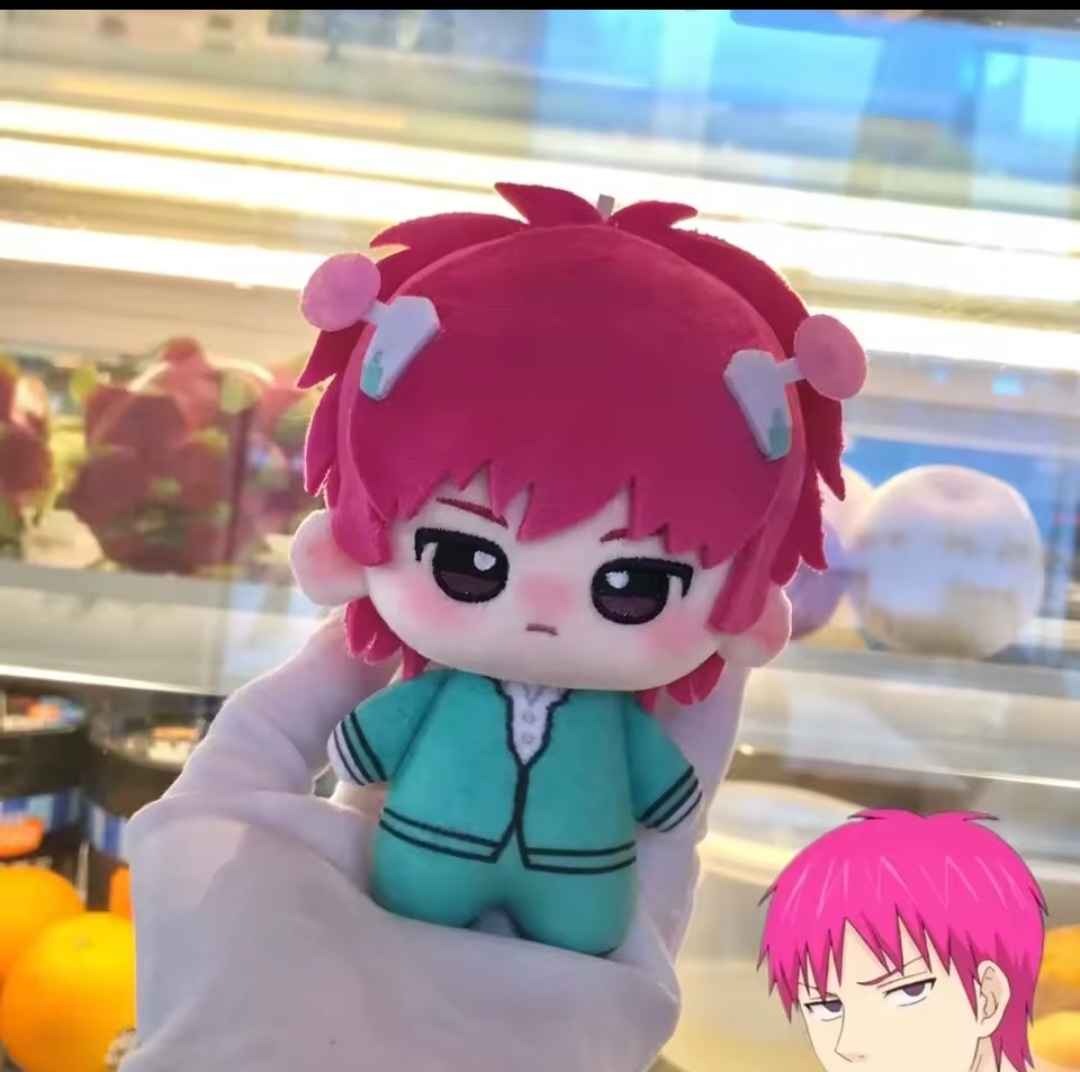 Saiki Kusuo no Psi-nan Plush Doll Decoration 10cm Fans Kusuo Saiki Stuffed Toy Pendant Backpack Toys Collect Birthday Gifts
