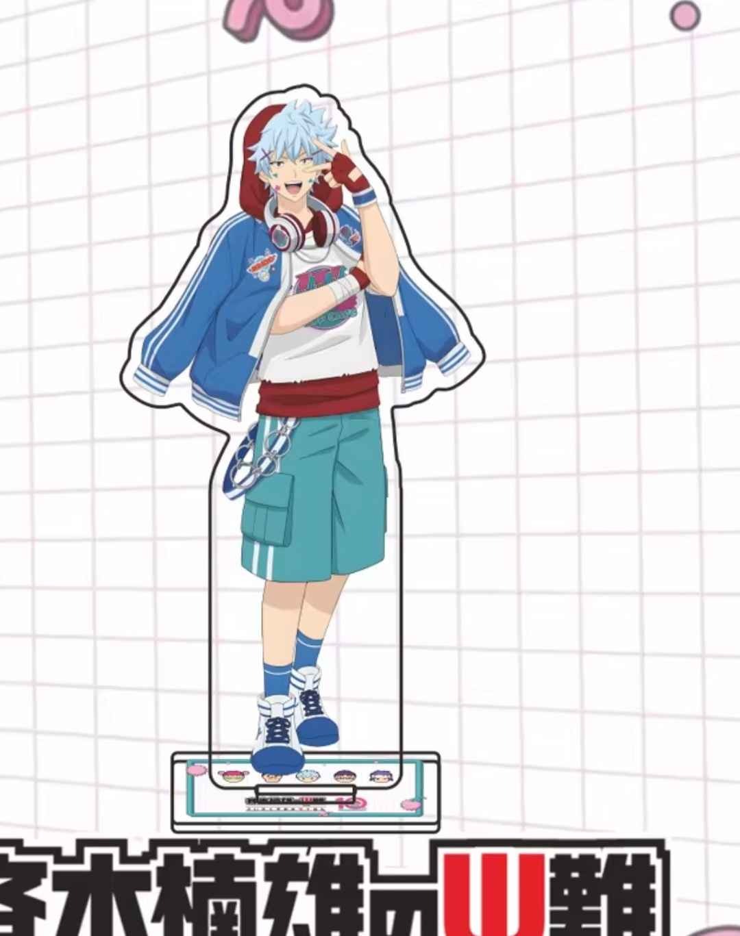 The Disastrous Life of Saiki K. 10th Anniversary Acrylic Stand Saiki Kusuo Nendo Kaidou Anime Character Standee Desk Keychain