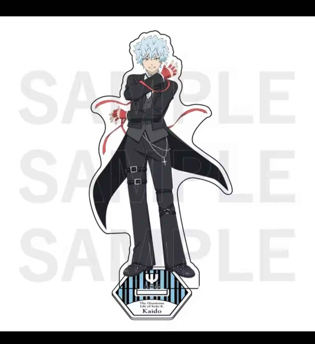 Anime The Disastrous Life of Saiki K. 15cm 2026 Model Product Acrylic Figure Stand Model Shun Kaidou Desk Decor Fan Gift Keychai