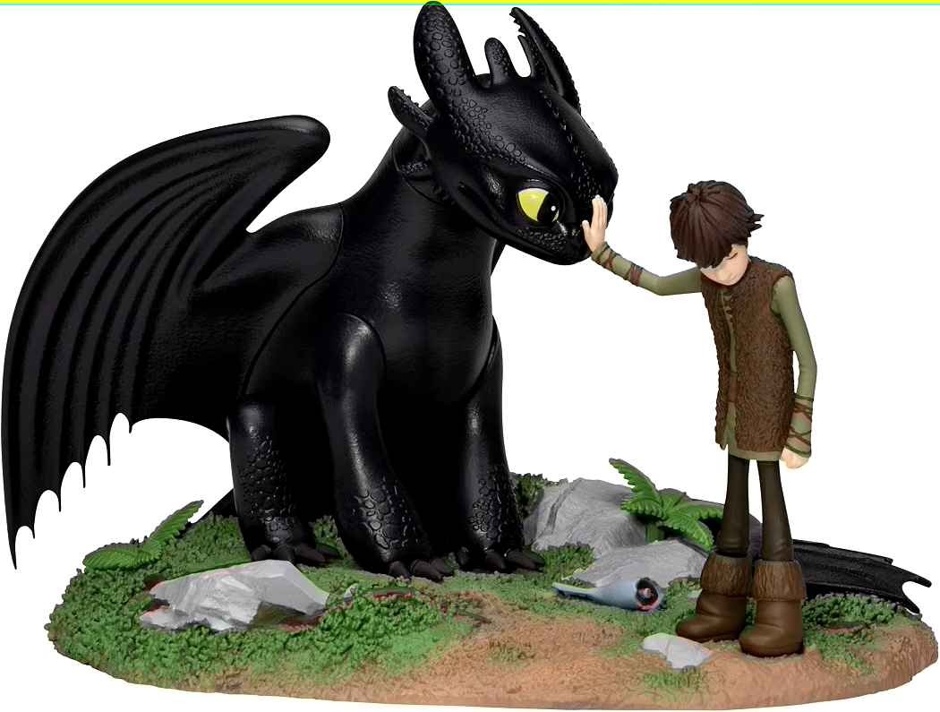 Beast Kingdom - How to Train Your Dragon - D-Stage - Toothless & Hiccup Statue