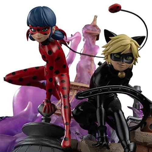 Miraculous Ladybug And Cat Noir 10th Anniversary Signed Edition 1:10 Deluxe Art Scale Limited Edition Statue