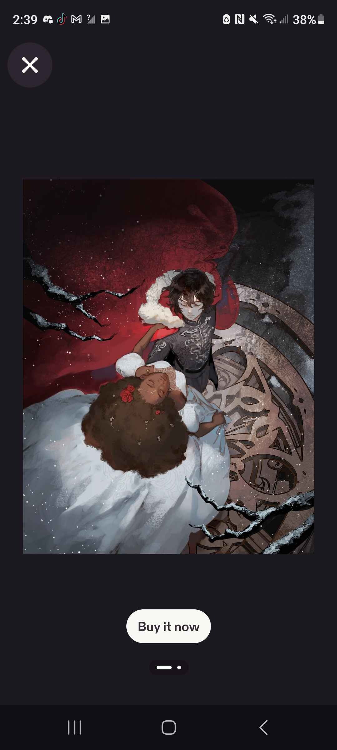 Percy Jackson - Nico di Angelo Hazel Levesque art print
