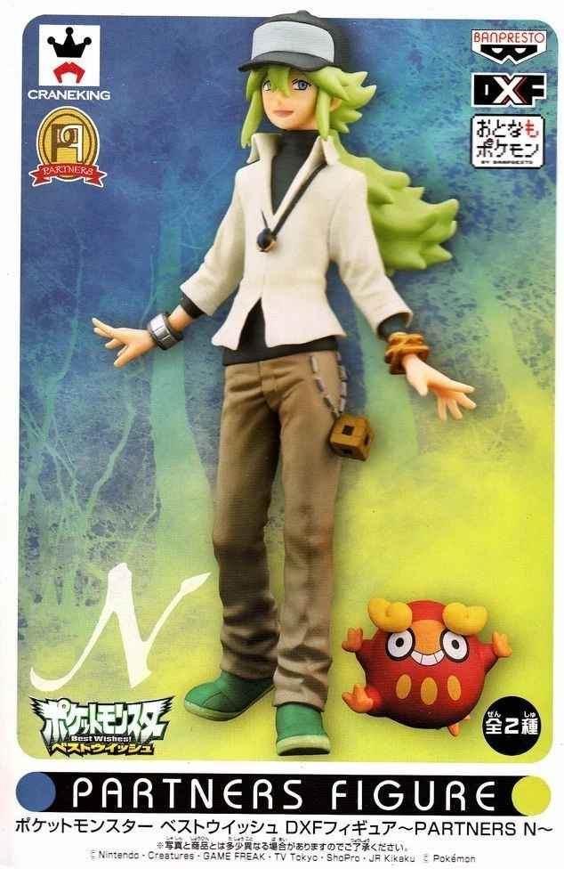 N and Darumakka Figure anime Pokemon Banpresto from Japan