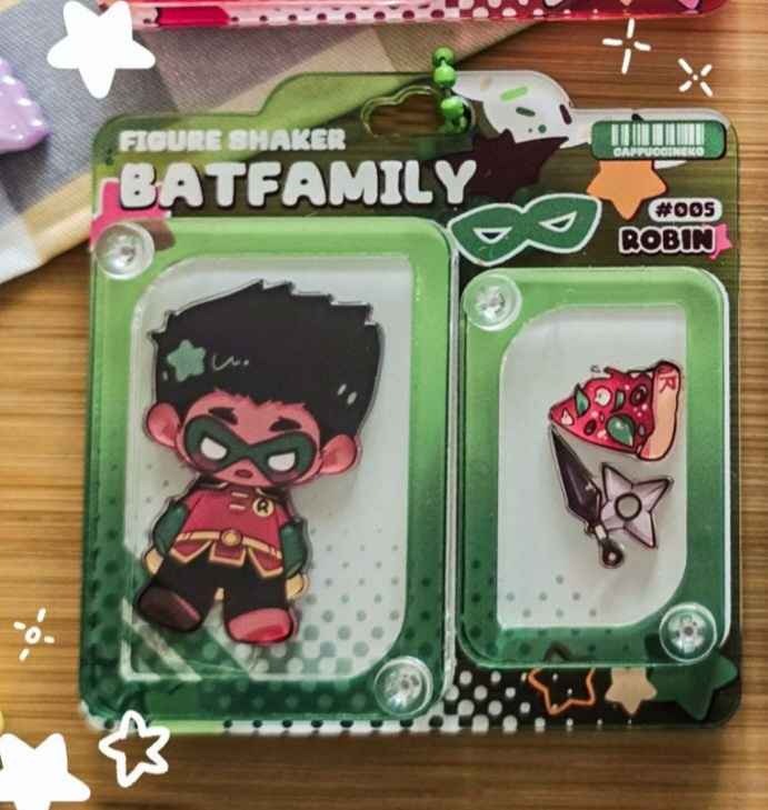 Batfam - Figurebox Shaker Charms