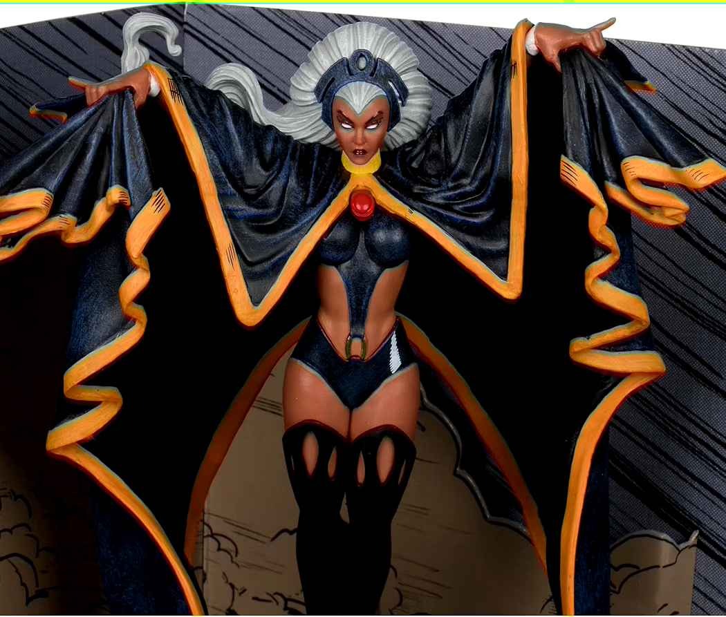 Marvel Collection - 1:10th Scale Storm Collectible with Scene (Marvel Tales Featuring The X-Men #236) - McFarlane Toys