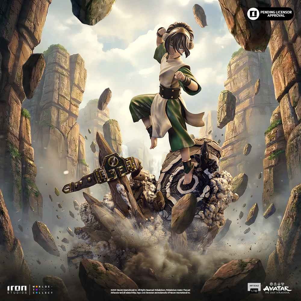 Statue Toph - Avatar: The Last Airbender - Art Scale 1/10 - Iron Studios