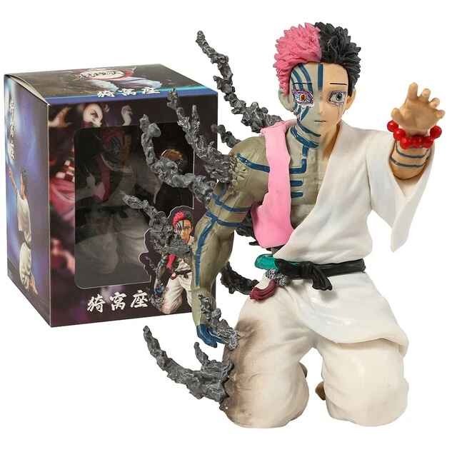New Demon Slayer Akaza Figure Action Anime Statue Model Toy In Box Gift In Box