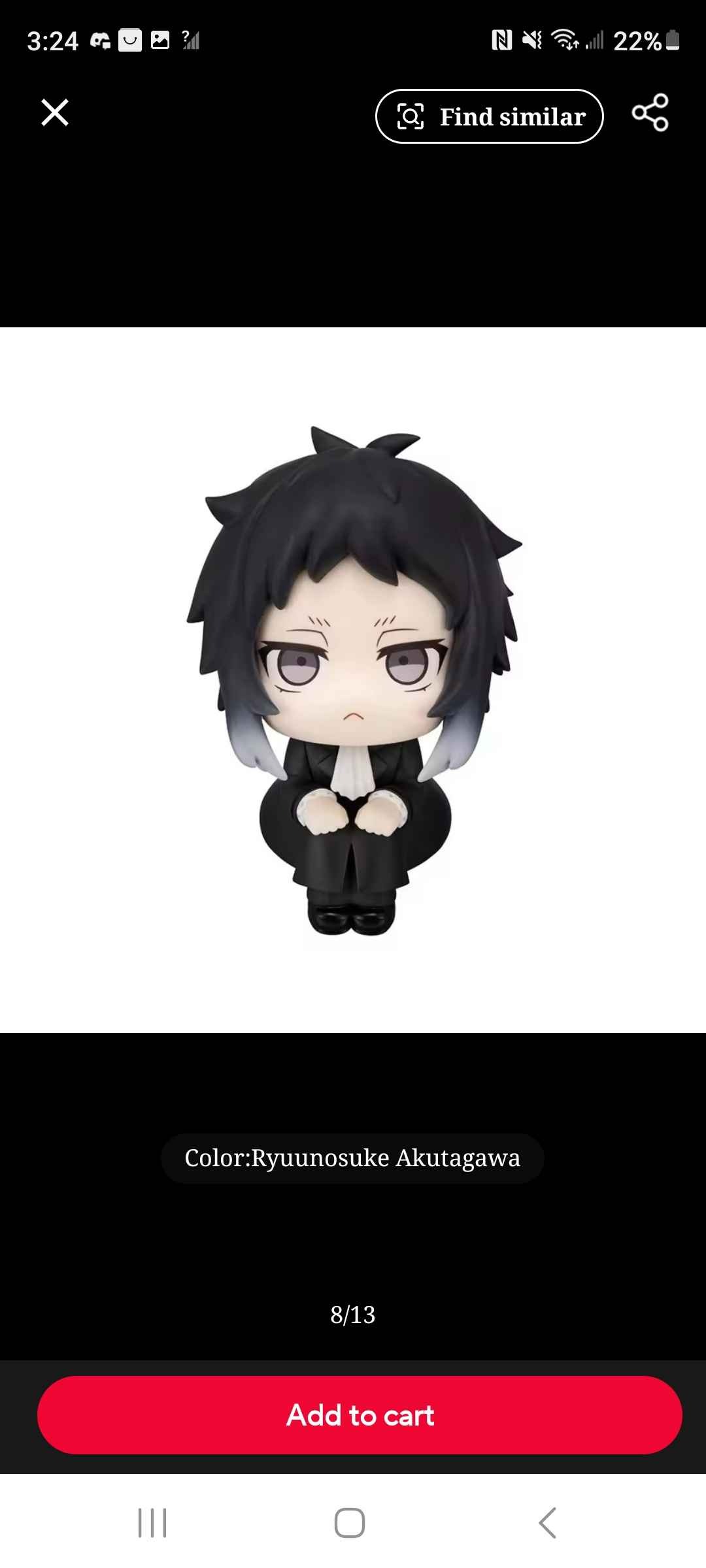 10cm Bungou Stray Dogs Anime Figure Look Up Nakajima Atsushi Action Figure Q Version Dazai Osamu Figurine PVC Collection Toys