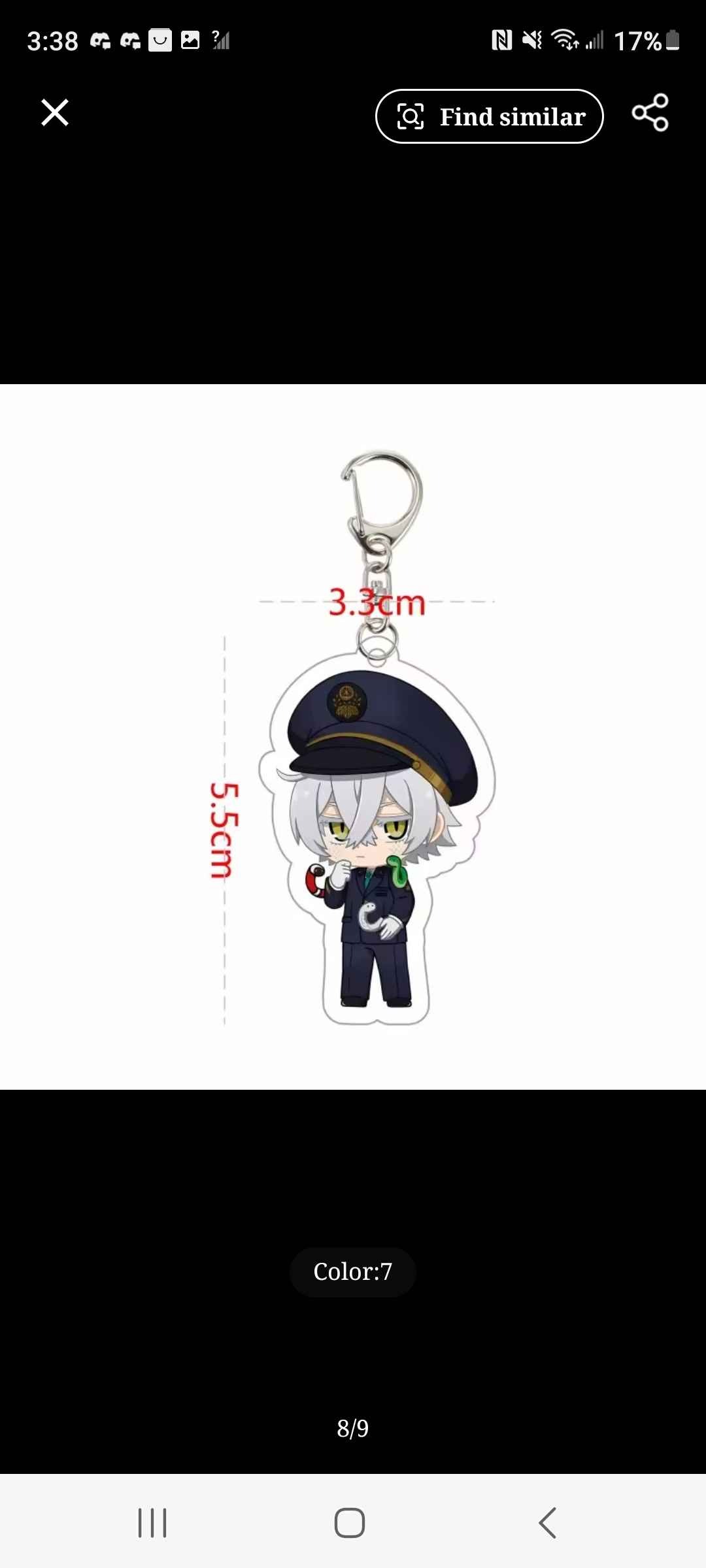 Anime Black Butler Cartoon Characters Sebastian Ciel Acrylic Pendent Key Chain Keychain Phone Bag Hanging Accessories For Friend