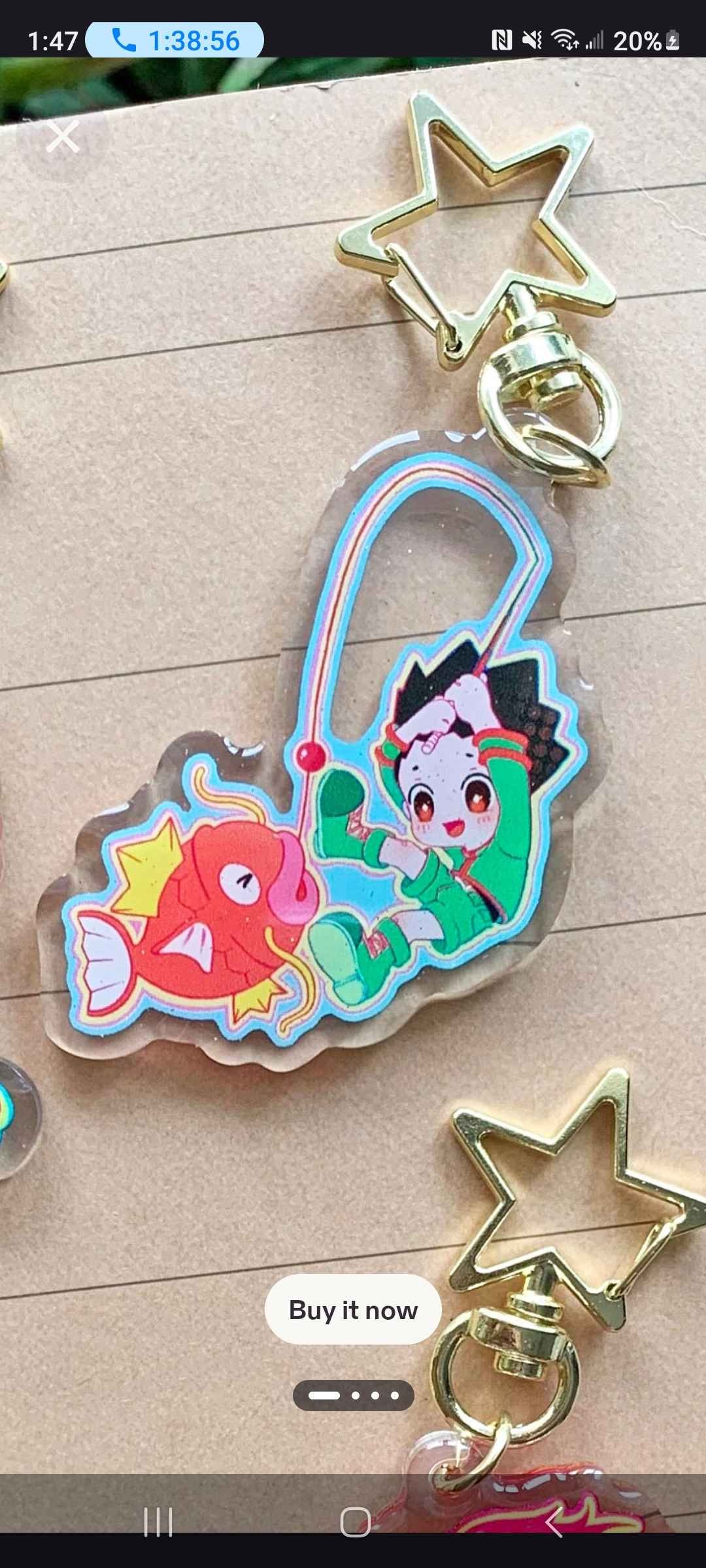 Chibi anime keychains | double sided acrylic anime charms