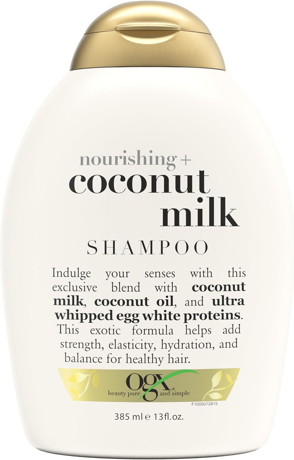 OGX Nourishing Coconut Milk Shampoo -385 ml