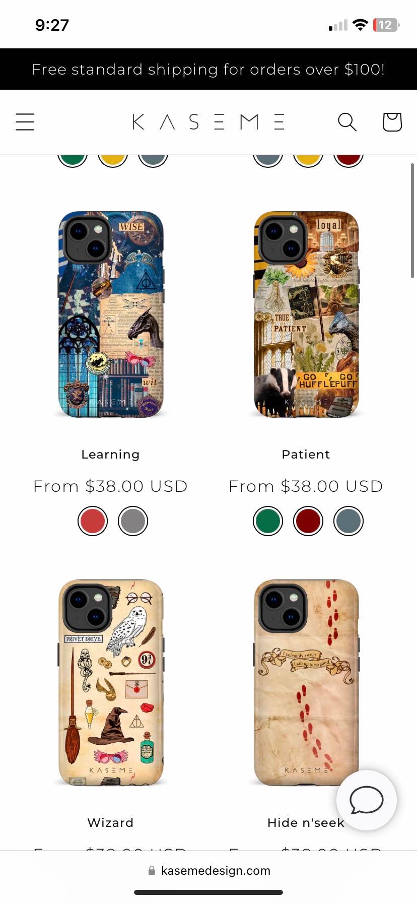 Magic Collection Harry Potter phone cases