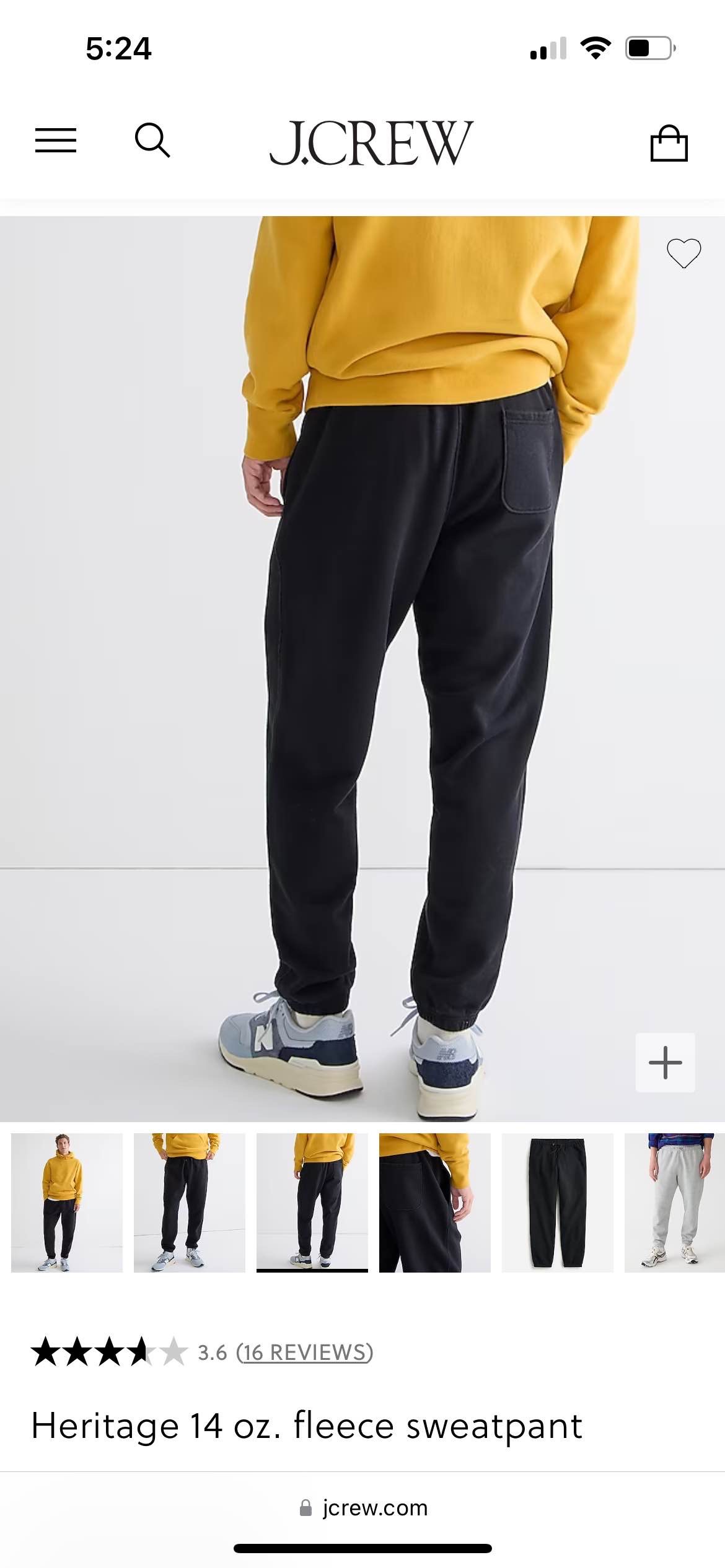 Heritage 14 oz. fleece sweatpant