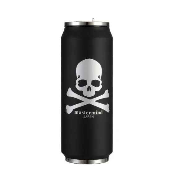 Creative skull Stainless Steel Juice Candy Color Drink Cans Thermos Portable
