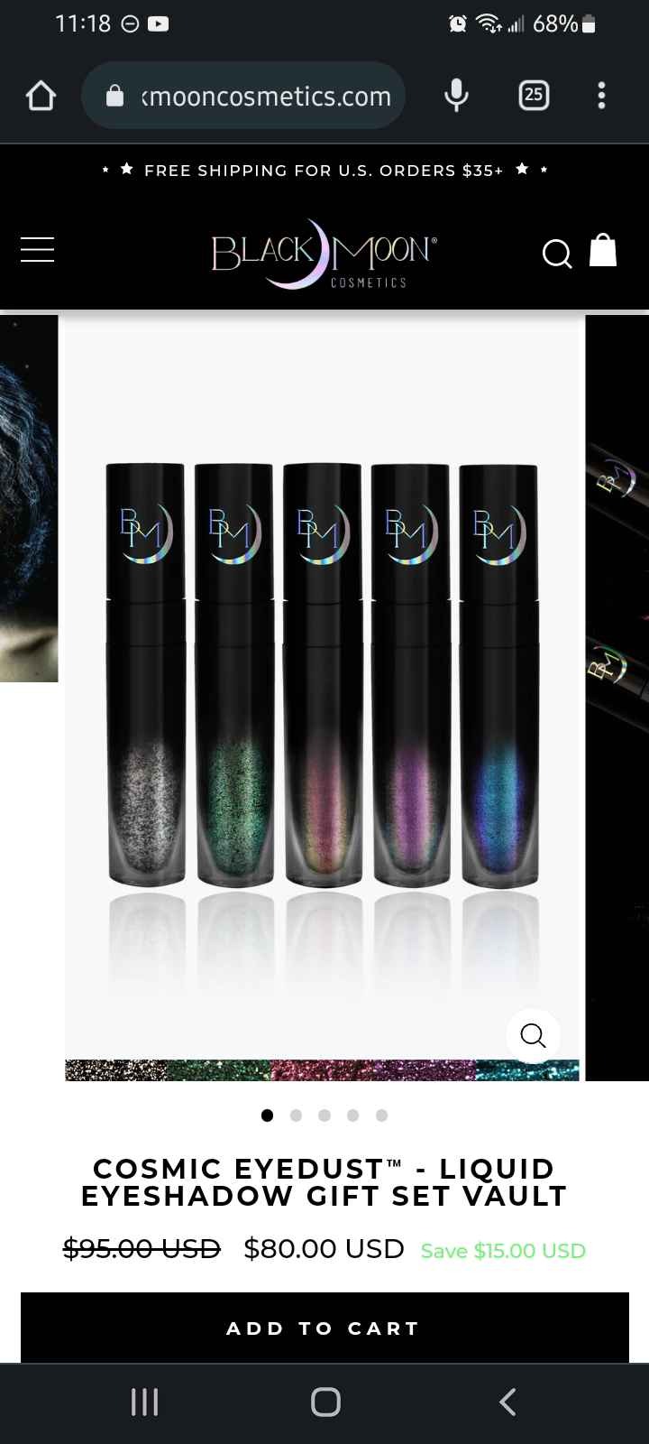 Cosmic EyeDust™ - Liquid Eyeshadow Gift Set Vault