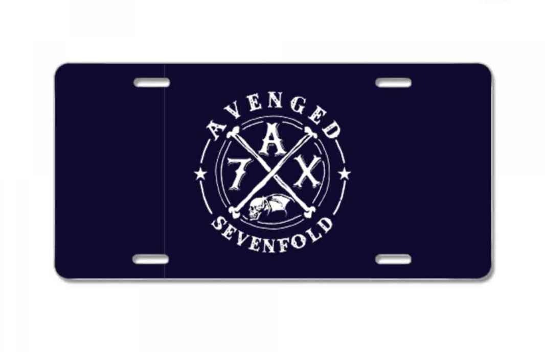 A7X license plate
