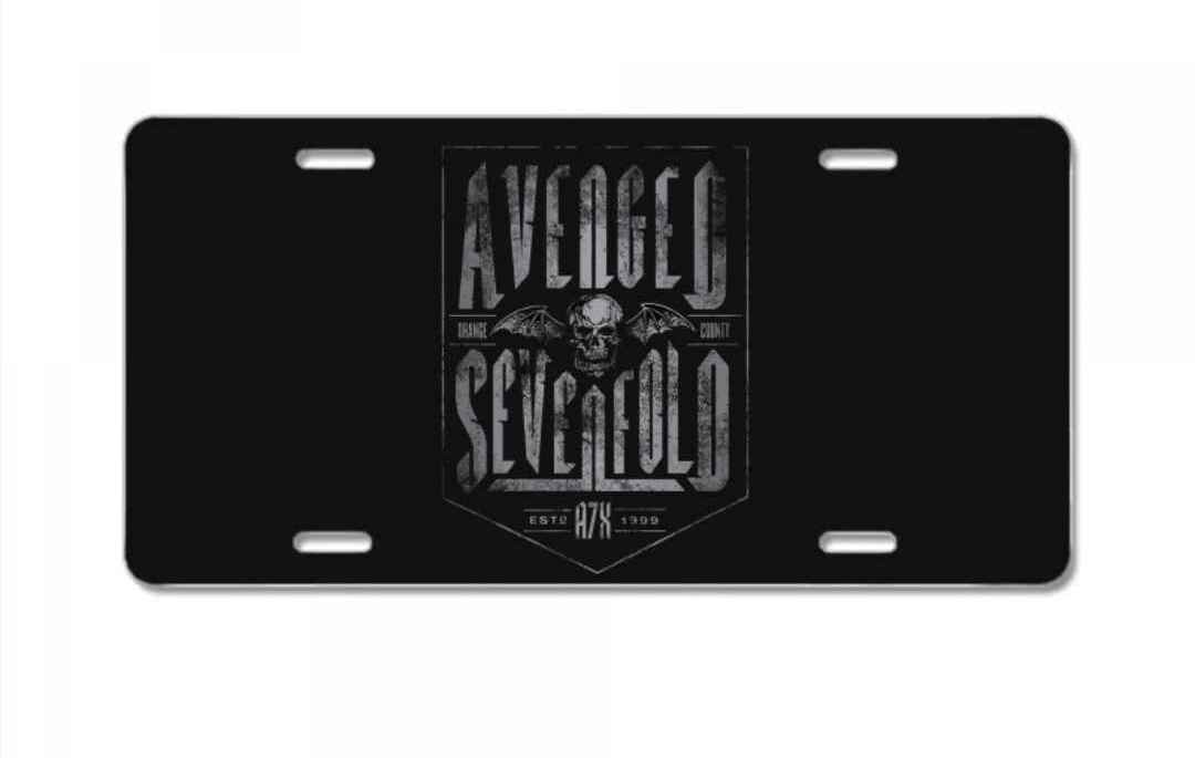 Avenged Sevenfold License Plate