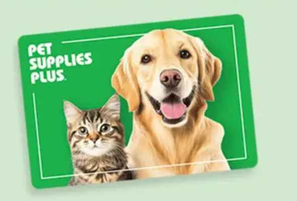 Pet Supplies Plus Gift Card