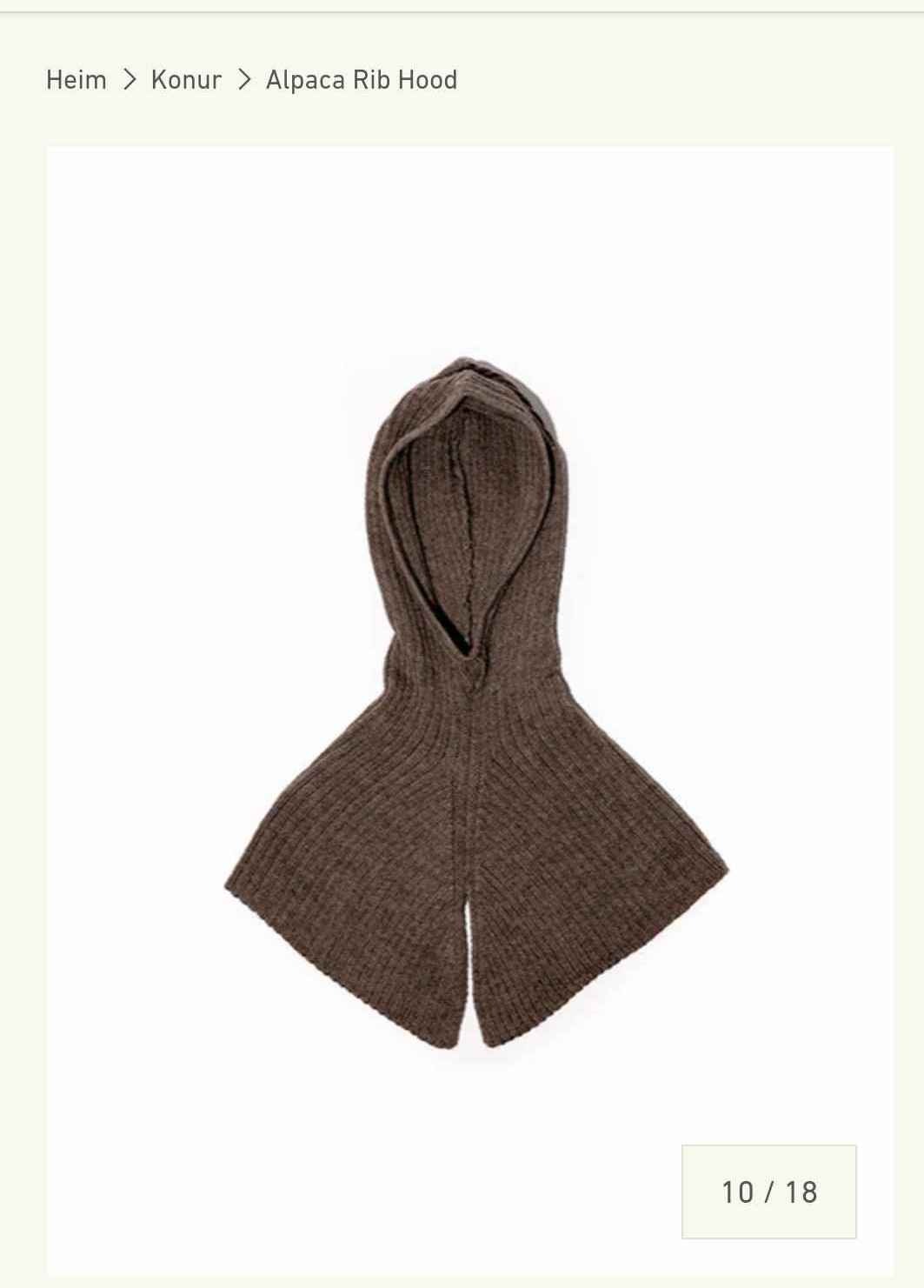 Alpaca Rib Hood