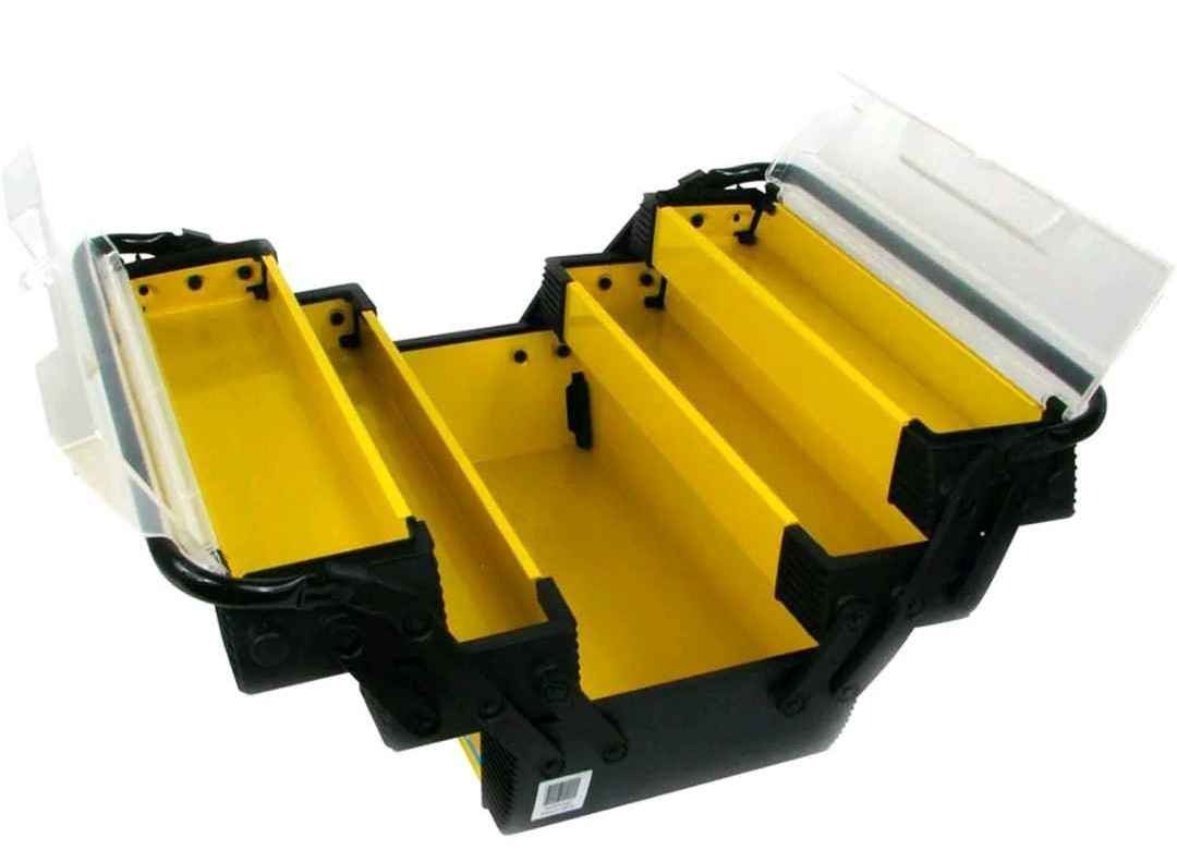 Portable Tool Box - Storage Compartments for Tools, Parts, Crafting Supplies...