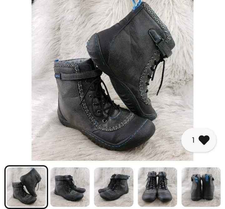 JAMBU Star Vegan Black Ankle Boots Womens Size 8.5 M
