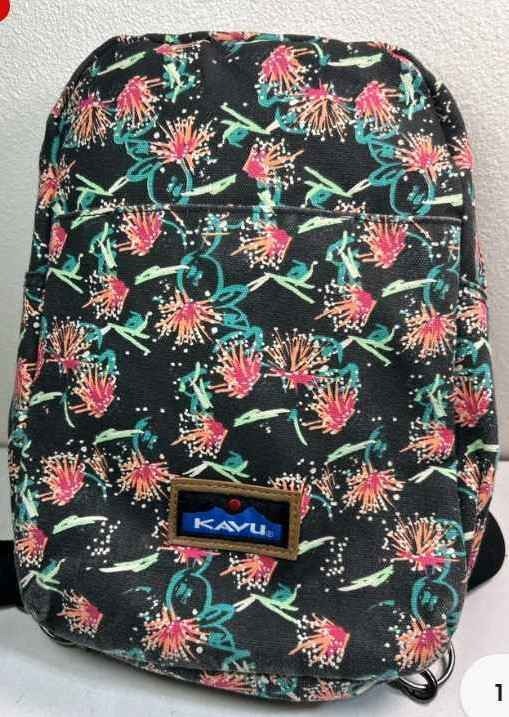 Kavu Canvas Backpack Crossbody Convertible Bag