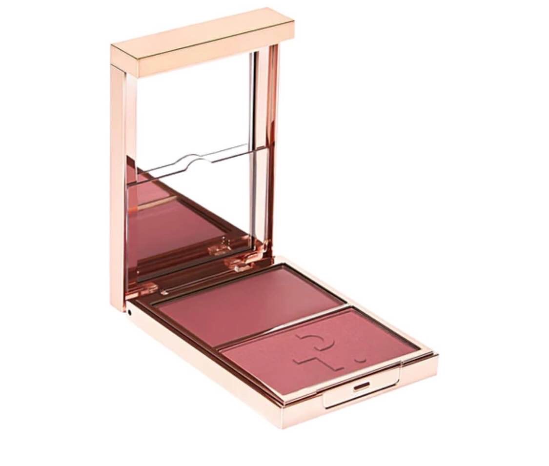 Patrick Ta Double-Take Crème & Powder Blush, She Goes to the Gym, Dual-Texture Formula