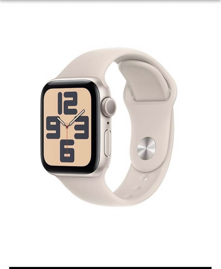 APPLE Watch SE GPS 40 mm Sterrenlicht Aluminium Case/Sterrenlicht Sport Band