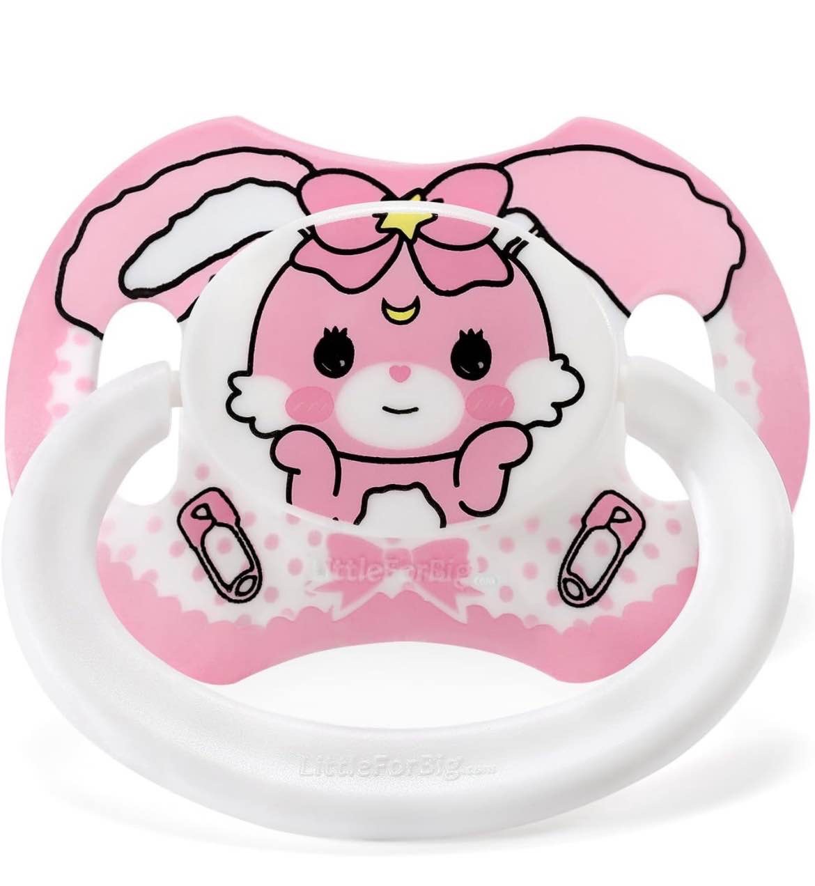 LittleForBig Bigshield Generation-II Adult Sized Printed Pacifier Baby Usagi Pattern : Amazon.co.uk: Baby Products
