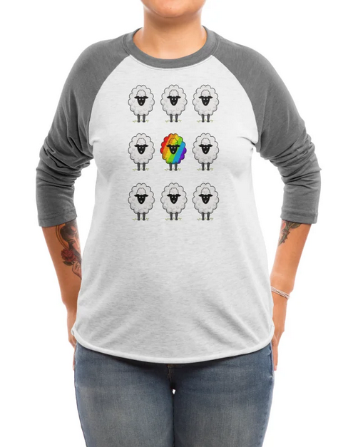 Rainbow Sheep of the Family Long-Sleeved T-shirt